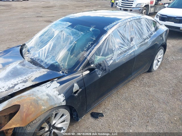 2022 Tesla Model 3 მანქანა იყიდება აუქციონზე, vin: 5YJ3E1EB7NF278451, აუქციონის ნომერი: 12635740