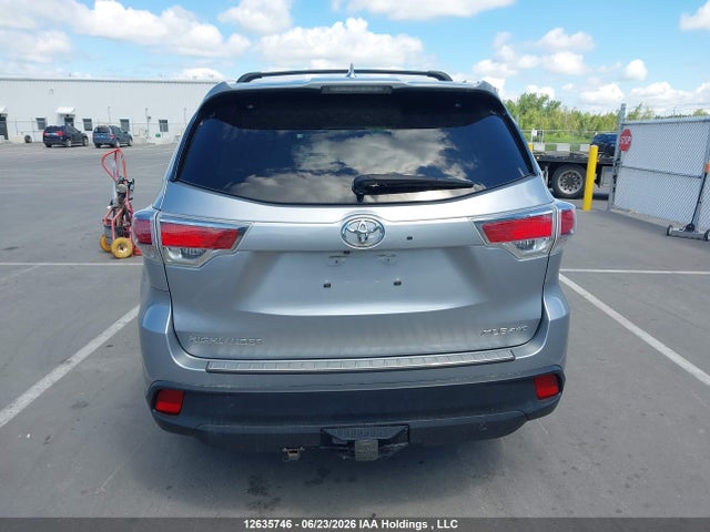 2015 Toyota Highlander Xle მანქანა იყიდება აუქციონზე, vin: 5TDJKRFH8FS123678, აუქციონის ნომერი: 12635746