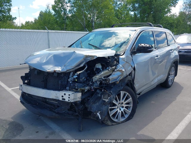 2015 Toyota Highlander Xle მანქანა იყიდება აუქციონზე, vin: 5TDJKRFH8FS123678, აუქციონის ნომერი: 12635746