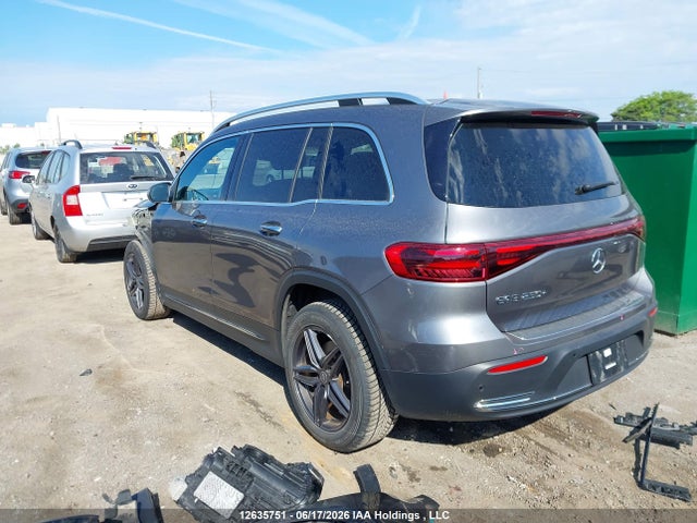 Продаж на аукціоні авто 2024 Mercedes-benz Eqb 250+, vin: W1N9M0CB0RN097878, номер лоту: 12635751