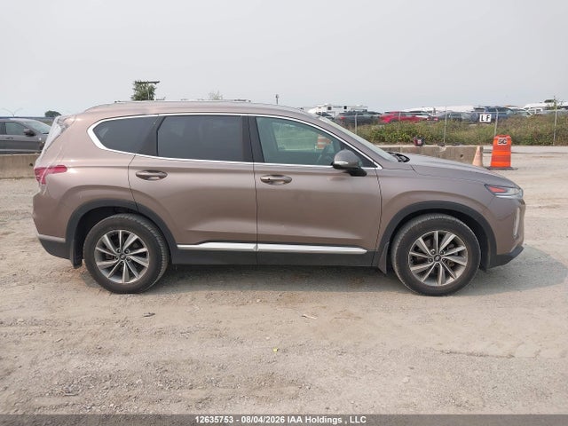 12635753 :رقم المزاد ، 5NMS3CAA6KH056214 vin ، 2019 Hyundai Santa Fe Sel/sel Plus مزاد بيع