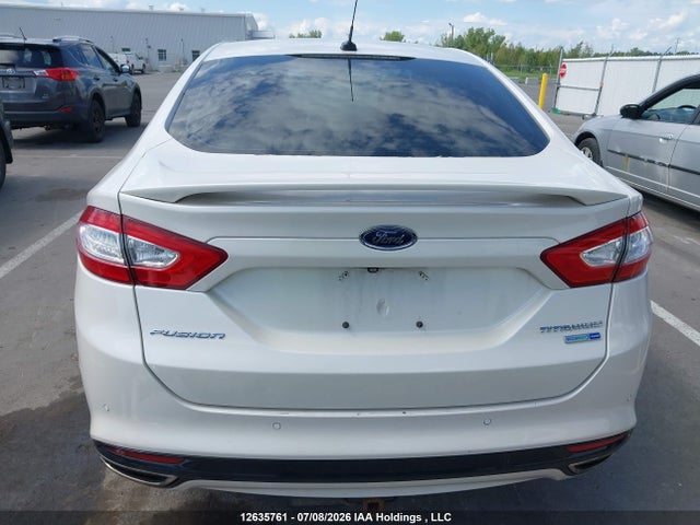 12635761 :رقم المزاد ، 3FA6P0D90FR229887 vin ، 2015 Ford Fusion Titanium مزاد بيع