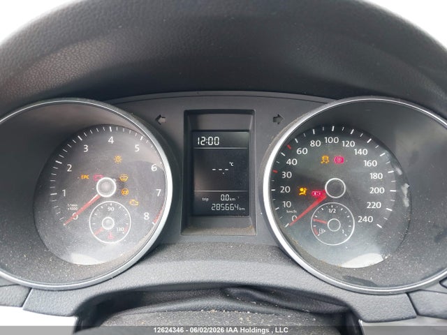 2011 Volkswagen Golf 2.5l Comfortline/2.5l Highline/2.5l Sportline/2.5l Trendline მანქანა იყიდება აუქციონზე, vin: WVWCA7AJXBW234043, აუქციონის ნომერი: 12624346