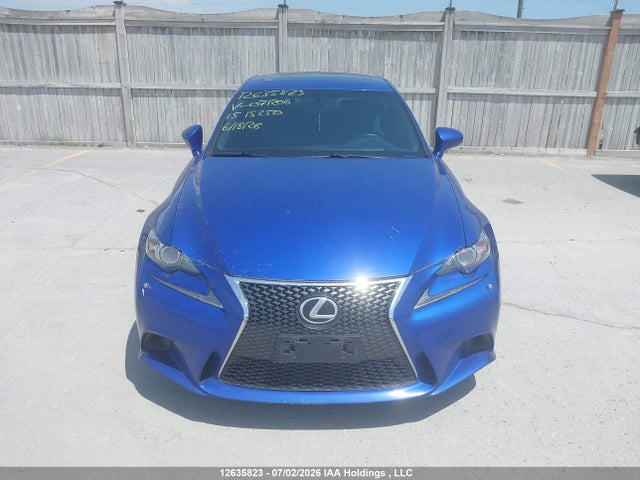 12635823 :رقم المزاد ، JTHBF1D26F5071206 vin ، 2015 Lexus Is 250 مزاد بيع
