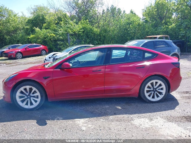 Tesla MODEL 3 2022 5YJ3E1EB5NF275421 Image 13
