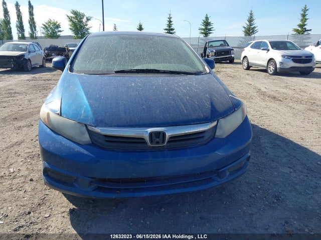 12632023 :رقم المزاد ، 2HGFB2F53CH038391 vin ، 2012 Honda Civic Ex 4dr مزاد بيع