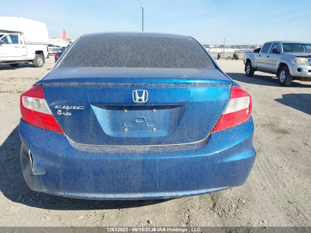 12632023 :رقم المزاد ، 2HGFB2F53CH038391 vin ، 2012 Honda Civic Ex 4dr مزاد بيع