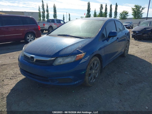12632023 :رقم المزاد ، 2HGFB2F53CH038391 vin ، 2012 Honda Civic Ex 4dr مزاد بيع