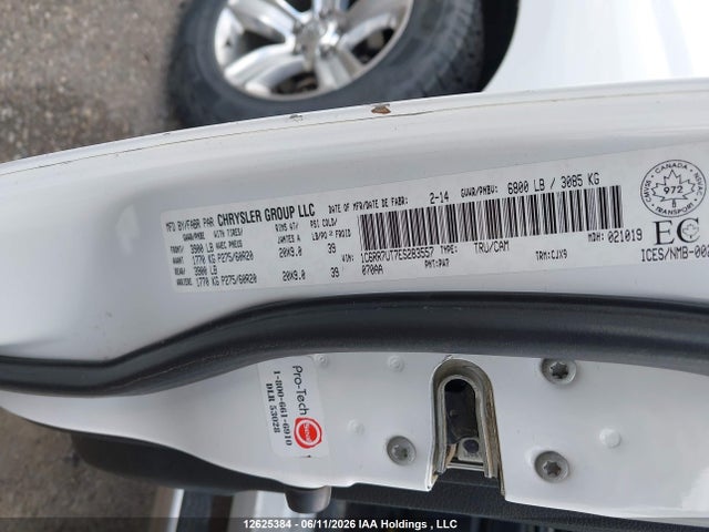 Продаж на аукціоні авто 2014 Ram 1500 Sport, vin: 1C6RR7UT7ES283557, номер лоту: 12625384
