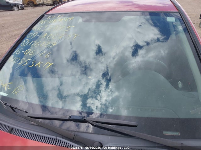 Продаж на аукціоні авто 2009 Hyundai Accent Gl/gl Sport/l, vin: KMHCN35C79U126229, номер лоту: 12635875