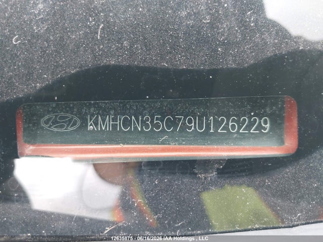 Продаж на аукціоні авто 2009 Hyundai Accent Gl/gl Sport/l, vin: KMHCN35C79U126229, номер лоту: 12635875