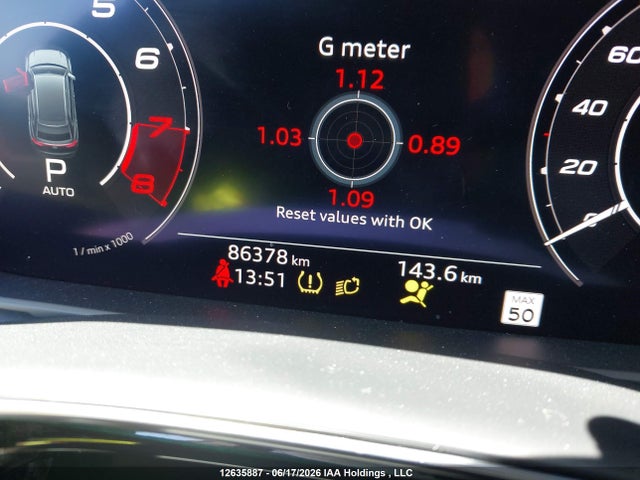 12635887 :رقم المزاد ، WU1ARAF15LD020664 vin ، 2020 Audi Rs Q8 4.0t مزاد بيع