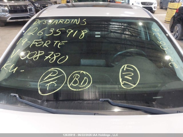 12635918 :رقم المزاد ، 3KPF54AD4KE008780 vin ، 2019 Kia Forte Ex مزاد بيع