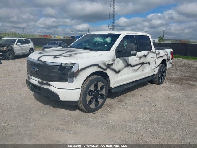 12635919 :رقم المزاد ، 1FT6W1EV2NWG12918 vin ، 2022 Ford F-150 Lightning مزاد بيع