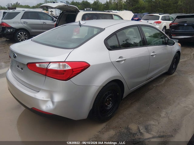 12635922 :رقم المزاد ، KNAFX4A69F5424365 vin ، 2015 Kia Forte 1.8l Lx/1.8l Lx+/lx+ Winter Edition مزاد بيع