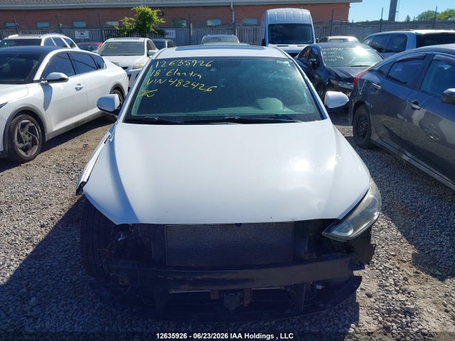 2018 Hyundai Elantra მანქანა იყიდება აუქციონზე, vin: KMHD84LF9JU482426, აუქციონის ნომერი: 12635926