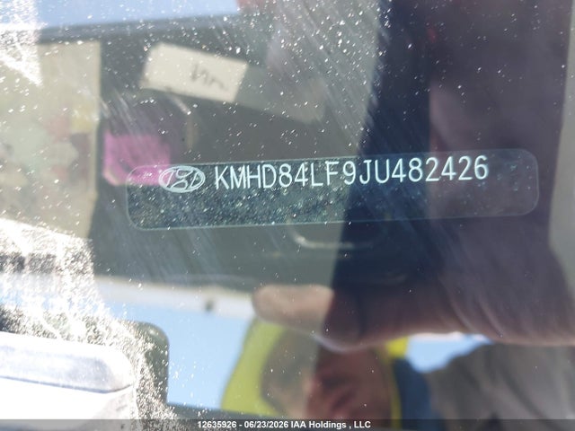 2018 Hyundai Elantra მანქანა იყიდება აუქციონზე, vin: KMHD84LF9JU482426, აუქციონის ნომერი: 12635926