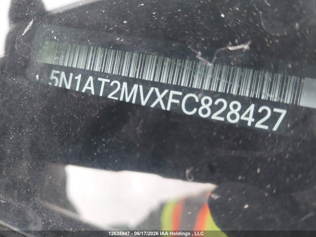 Aukcja sprzedaży 2015 Nissan Rogue S/sl/sv, vin: 5N1AT2MVXFC828427, numer aukcji: 12635947