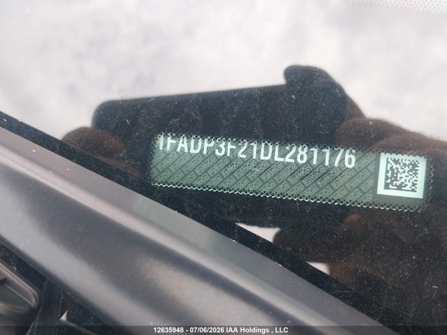 12635948 :رقم المزاد ، 1FADP3F21DL281176 vin ، 2013 Ford Focus Se مزاد بيع