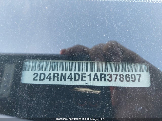 Продаж на аукціоні авто 2010 Dodge Grand Caravan Se, vin: 2D4RN4DE1AR378697, номер лоту: 12635956