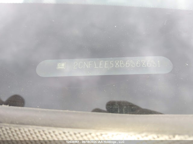 Aukcja sprzedaży 2011 Chevrolet Equinox Lt, vin: 2CNFLEE58B6368631, numer aukcji: 12635961