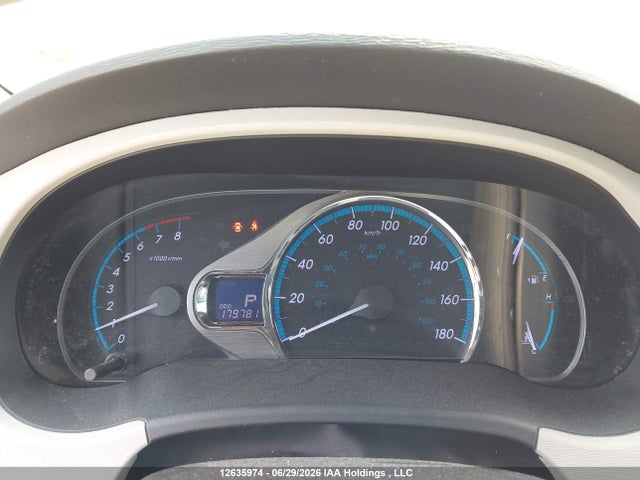 2012 Toyota Sienna Xle/limited მანქანა იყიდება აუქციონზე, vin: 5TDDK3DC5CS039864, აუქციონის ნომერი: 12635974
