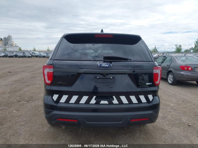 12635988 :رقم المزاد ، 1FM5K8AR2JGB20723 vin ، 2018 Ford Police Interceptor Utility مزاد بيع