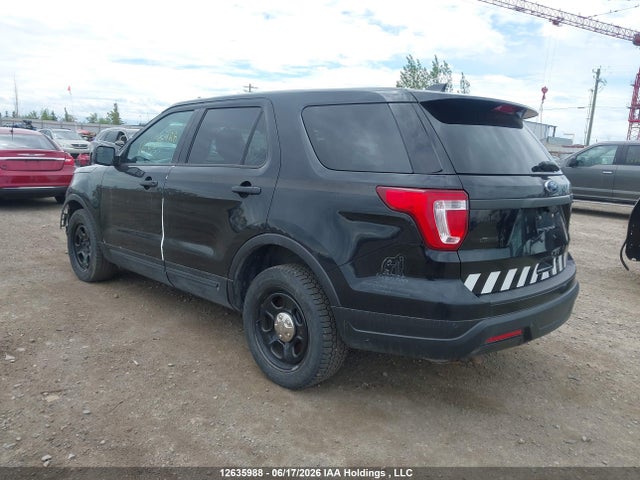 12635988 :رقم المزاد ، 1FM5K8AR2JGB20723 vin ، 2018 Ford Police Interceptor Utility مزاد بيع