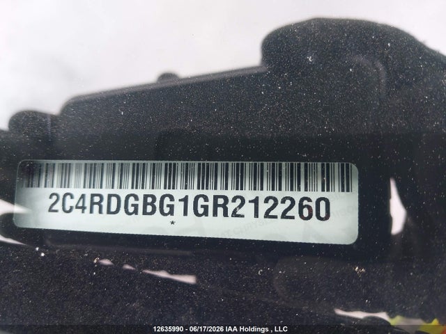 Dodge Grand Caravan Se/sxt 2016 2C4RDGBG1GR212260 Image 18