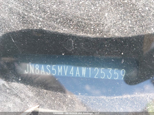 Aukcja sprzedaży 2010 Nissan Rogue Sl, vin: JN8AS5MV4AW125359, numer aukcji: 12635996