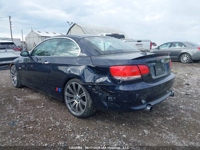 2007 Bmw 3-series მანქანა იყიდება აუქციონზე, vin: WBAWL73507PX46612, აუქციონის ნომერი: 12635998