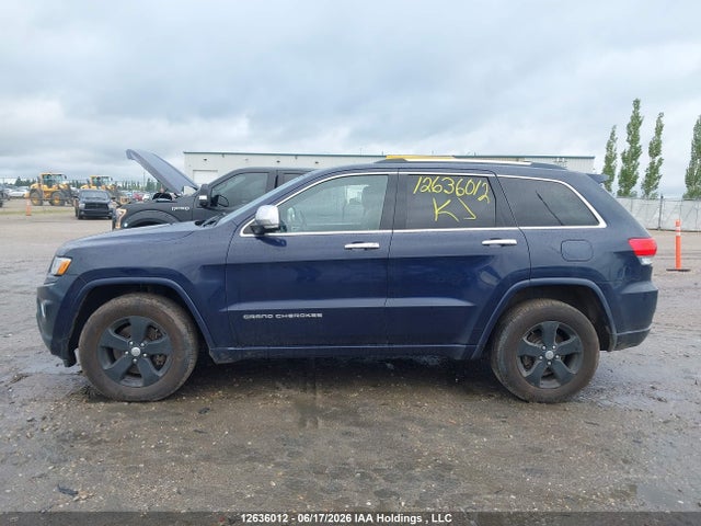12636012 :رقم المزاد ، 1C4RJFCMXFC174204 vin ، 2015 Jeep Grand Cherokee Overland مزاد بيع