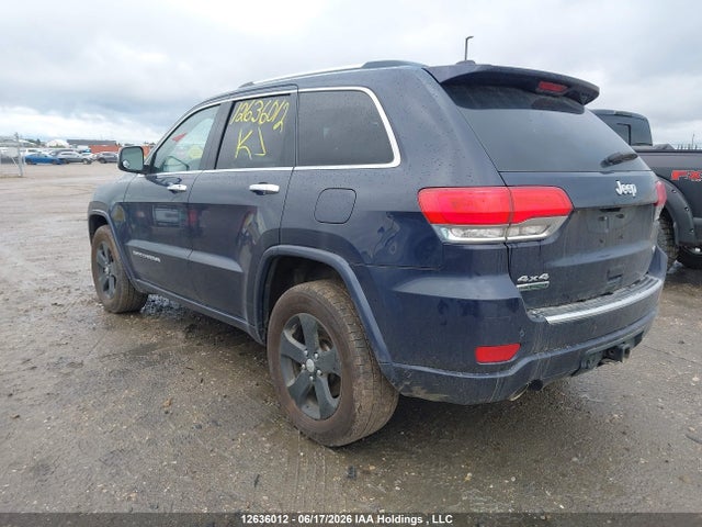 12636012 :رقم المزاد ، 1C4RJFCMXFC174204 vin ، 2015 Jeep Grand Cherokee Overland مزاد بيع