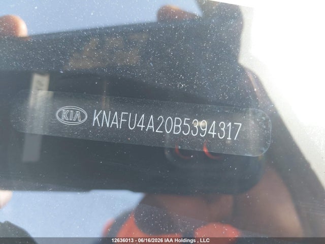 Продажа на аукционе авто 2011 Kia Forte 2.0l Ex, vin: KNAFU4A20B5394317, номер лота: 12636013