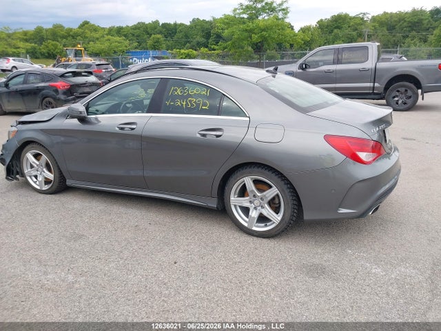 Aukcja sprzedaży 2015 Mercedes-benz Cla-class Cla 250, vin: WDDSJ4EB4FN245392, numer aukcji: 12636021
