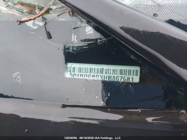 2C4RDGBGXHR867681 Dodge Grand Caravan Cvp/sxt