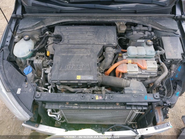 12636067 :رقم المزاد ، KMHC85LC0KU124057 vin ، 2019 Hyundai Ioniq Limited مزاد بيع