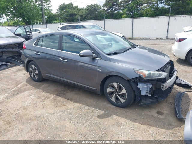 12636067 :رقم المزاد ، KMHC85LC0KU124057 vin ، 2019 Hyundai Ioniq Limited مزاد بيع