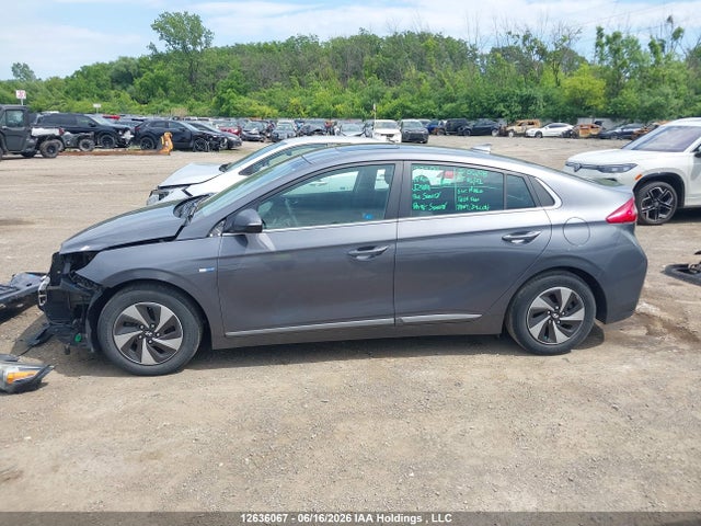 12636067 :رقم المزاد ، KMHC85LC0KU124057 vin ، 2019 Hyundai Ioniq Limited مزاد بيع