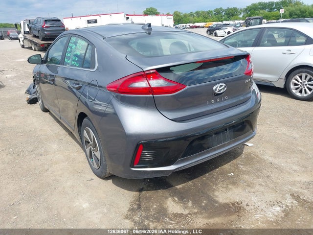 12636067 :رقم المزاد ، KMHC85LC0KU124057 vin ، 2019 Hyundai Ioniq Limited مزاد بيع