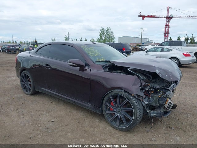 12636074 :رقم المزاد ، JTHFE2C21A2505022 vin ، 2010 Lexus Is 350c مزاد بيع
