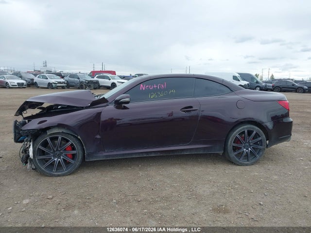 2010 Lexus Is 350c მანქანა იყიდება აუქციონზე, vin: JTHFE2C21A2505022, აუქციონის ნომერი: 12636074