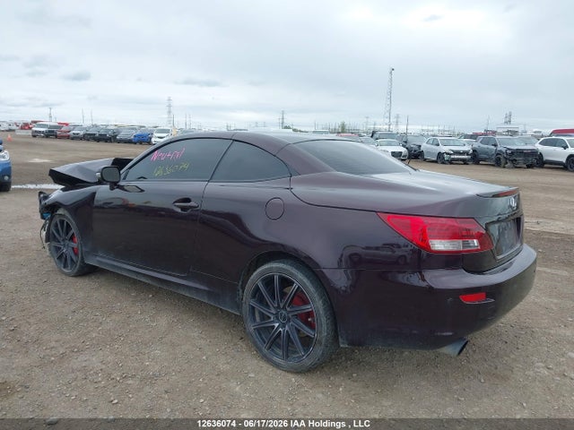 Auction sale of the 2010 Lexus Is 350c, vin: JTHFE2C21A2505022, lot number: 12636074