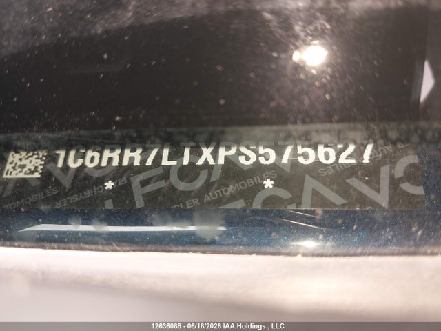Aukcja sprzedaży 2023 Ram 1500 Classic Slt, vin: 1C6RR7LTXPS575627, numer aukcji: 12636088