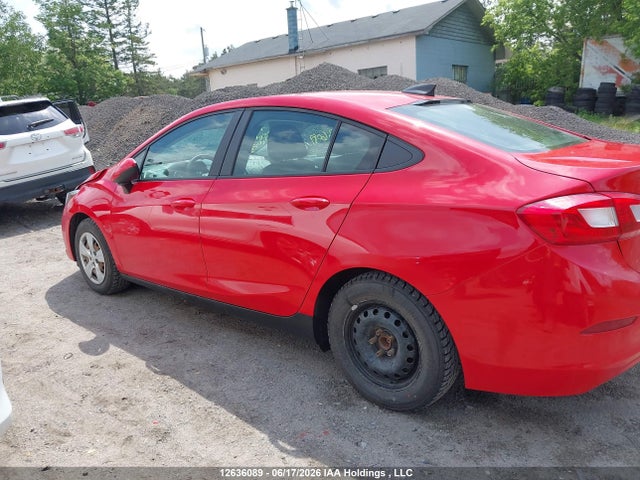 Продажа на аукционе авто 2016 Chevrolet Cruze Ls Auto, vin: 1G1BC5SM4G7244595, номер лота: 12636089
