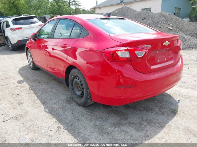 Продажа на аукционе авто 2016 Chevrolet Cruze Ls Auto, vin: 1G1BC5SM4G7244595, номер лота: 12636089