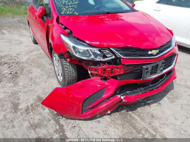 Продажа на аукционе авто 2016 Chevrolet Cruze Ls Auto, vin: 1G1BC5SM4G7244595, номер лота: 12636089