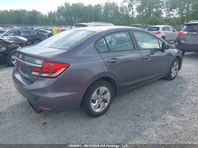 Honda Civic Lx 2014 2HGFB2F40EH020716 Image 4