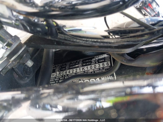 2001 Honda Vt750 C3 მანქანა იყიდება აუქციონზე, vin: JH2RC44221K100356, აუქციონის ნომერი: 12636104