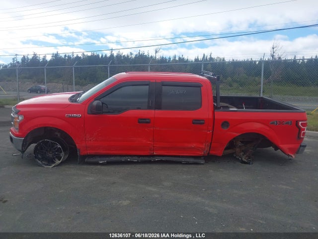 12636107 :رقم المزاد ، 1FTEW1E4XKFD21596 vin ، 2019 Ford F150 Supercrew مزاد بيع